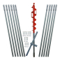 Preview: 70mm Erdbohrer 12m